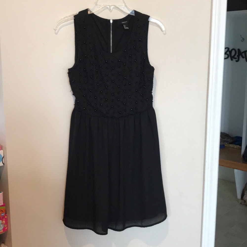 Forever 21 size small black dress